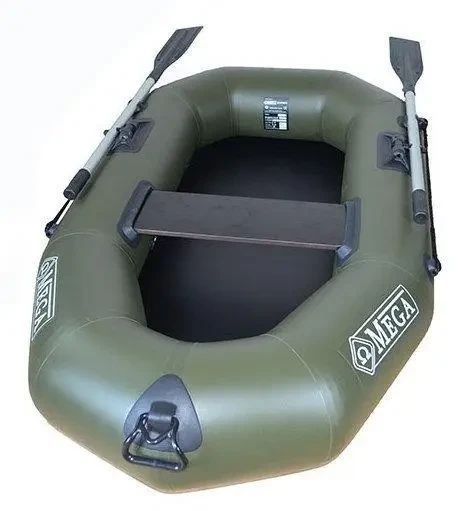 Гребная одноместная лодка пвх надувная &Omega;Mega 190LS хаки &Omega;Mega 190LS фото