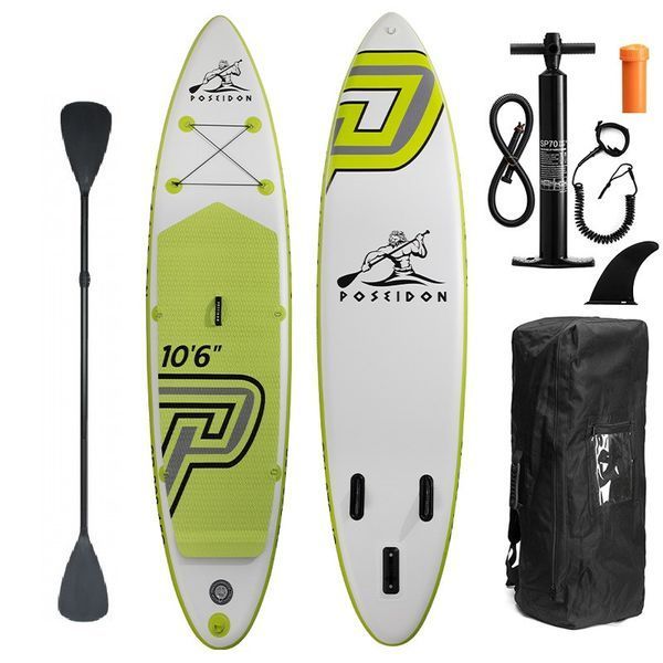 Дошка SUP Poseidon SP-320-15S. Купити надувний сапборд, дошку для греблі стоячи Посейдон. Розмір 320&times;76&times;15 см SP-320-15S фото