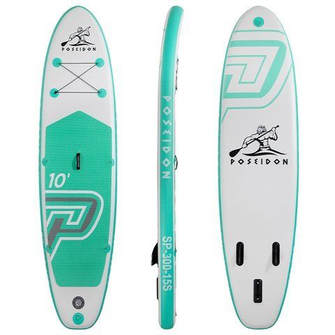 Дошка SUP Poseidon SP-300-15S. Купити надувний сапборд, дошку для греблі стоячи Посейдон. Розмір 320&times;76&times;15 см SP-300-15S фото