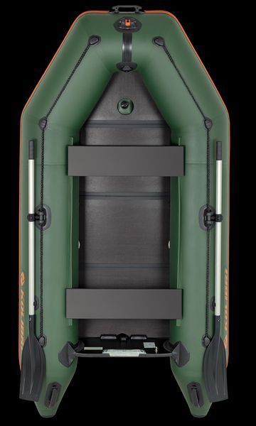 Надувний кільовий човен ПВХ Kolibri КМ-245D + книжка. Купити надувний човен Колібрі 245 під мотор для риболовлі КМ-245D фото