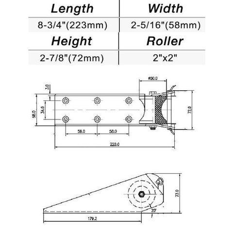 Роульс 8-3/4 ⁇ (223MM) HF10-011S HF10-011S фото