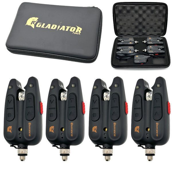 Набір сигналізаторів GLADIATOR BL1518 4+1 Black з пейджером+BLUETOOTH BL15184 фото