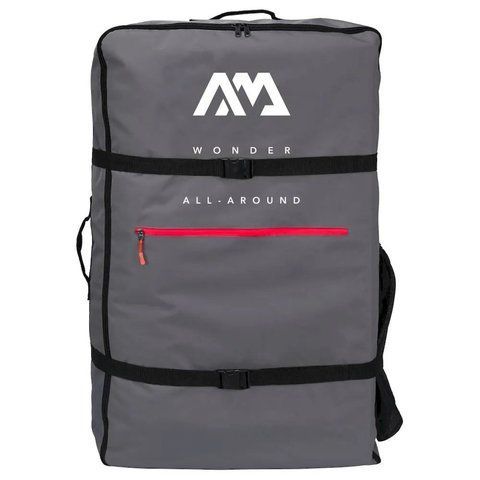Рюкзак для каяка Tomahawk AIR-K Aqua Marina (B0304057). Купити сумку Zip Backpack сіру для каяка 92&times;60&times;24 см B0304057 фото