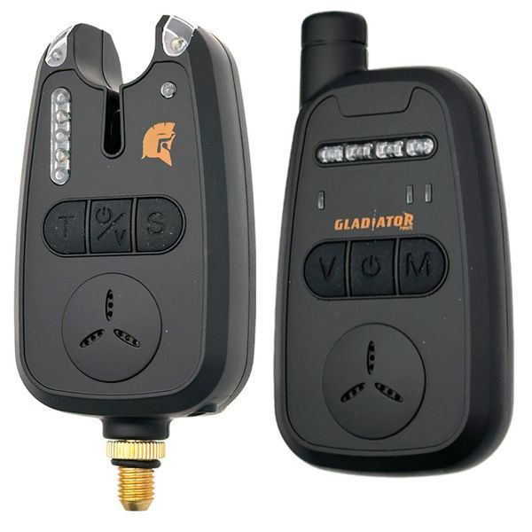Набір сигналізаторів GLADIATOR RF298 3+1 Black з пейджером RF2983 фото