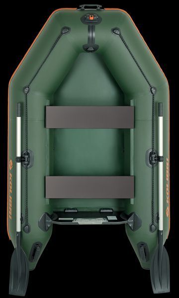 Надувний човен ПВХ Kolibri КM-245 + книжка моторний. Купити надувний човен Колібрі 245 під мотор для риболовлі КM-245 книжка фото