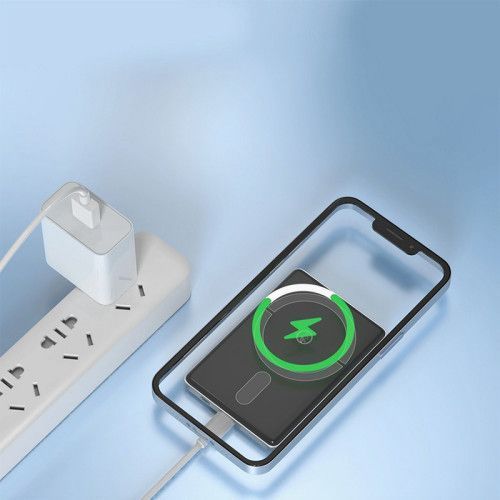 Power Bank Aspor A381 Magnetic Wireless 5000mAh (Type-C/20W)- синій (900153) 900153 фото