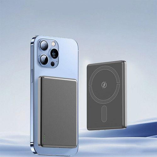 Power Bank Aspor A381 Magnetic Wireless 5000mAh (Type-C/20W)- синій (900153) 900153 фото