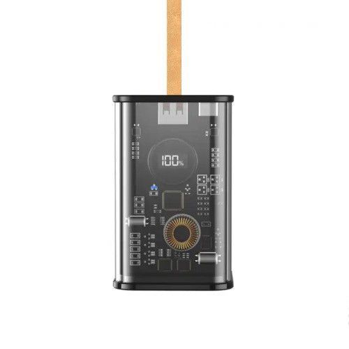 Power Bank Aspor A365 Notebook Series 20000mAh 65W (USB/Type-C)- графіт (900139) 900139 фото