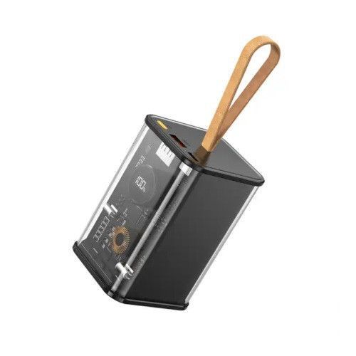 Power Bank Aspor A365 Notebook Series 20000mAh 65W (USB/Type-C)- графіт (900139) 900139 фото