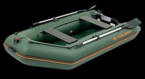 Надувний човен ПВХ Kolibri КM-300 + AirDeck моторний. Купити надувний човен Колібрі 300 під мотор для риболовлі КM-300 AirDeck фото