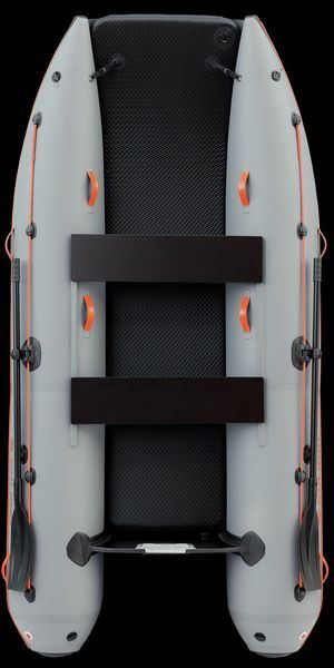 Надувний човен - катамаран ПВХ Kolibri КМ-340CM AirDeck. Купити надувний човен Колібрі 340 моторний катамаран КМ-340CM AirDeck фото