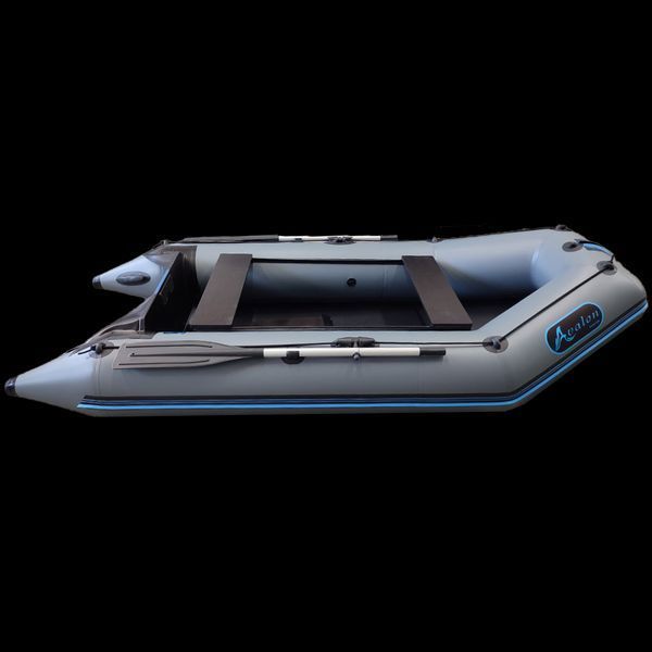 Надувний човен ПВХ Avalon АТ290 сірий. Купити надувний човен Авалон від заводу. Недорогі лодки для рибалки АТ290 фото