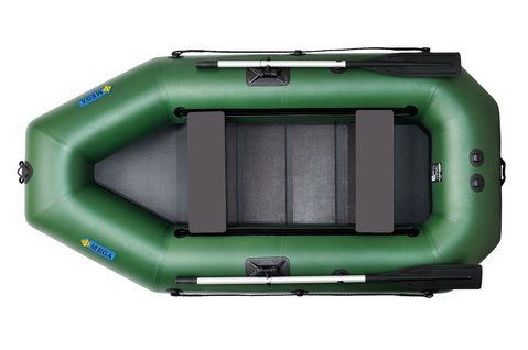 Лодка пвх надувная гребная двухместная &Omega;Mega 260LS PS зеленая &Omega;Mega 260LS PS фото