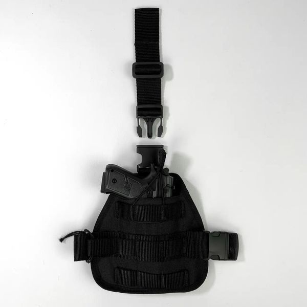 Кобура на стегно для ПМ з Molle олива(LE2439) LE2439 фото
